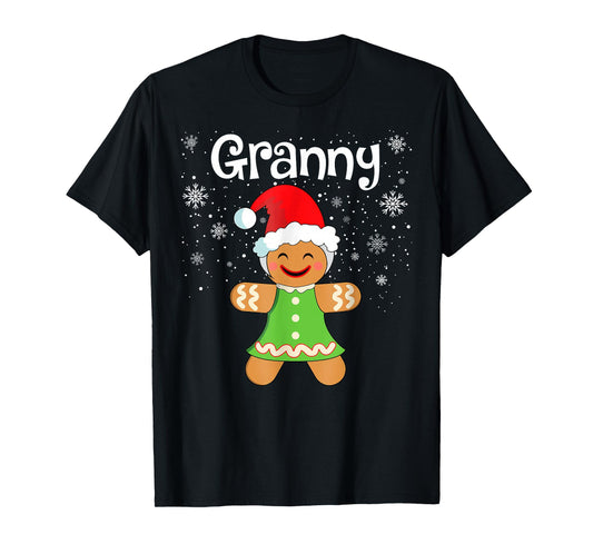 Granny Gingerbread Family Matching Christmas Women T-Shirt