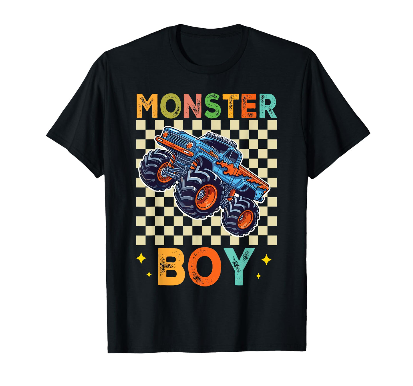 Monster Truck Boy Monster Truck Are My Jam Truck Lovers T-Shirt