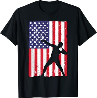 Cool Shot Put Design For Men Women Track And Field Shot Put T-Shirt