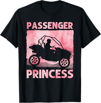 Funny SxS Art For Women Girl SxS UTV Offroading Side By Side T-Shirt