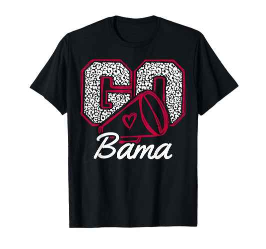 Go Cheer Alabama State Vintage Sports Lover Men Women Kids T-Shirt