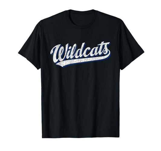 Wildcats Vintage Sports Name Design Gifts Men Women Kids Boy T-Shirt