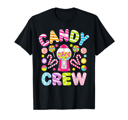 Groovy Candy Crew Sweetie Candy Squad Candy Birthday Party T-Shirt