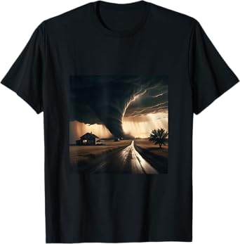 Storm Chaser Tornado Twister Weather Meteorologist Kids Men T-Shirt