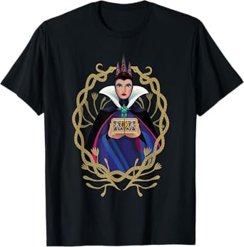 Disney Snow White Evil Queen Holding A Small Chest T-Shirt