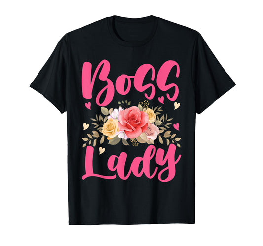Cute Boss Lady Powerful Business Woman CEO T-Shirt