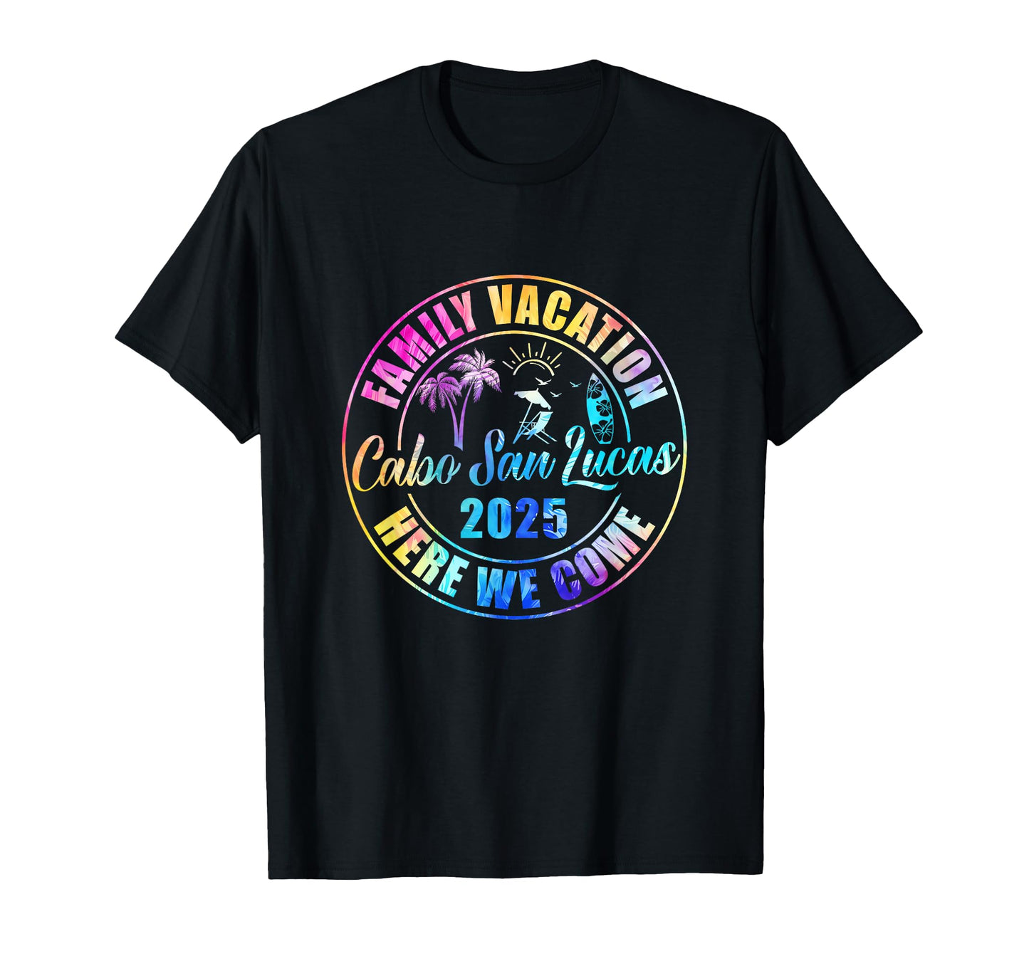 Cabo San Lucas Mexico Souvenir Family Vacation 2025 T-Shirt