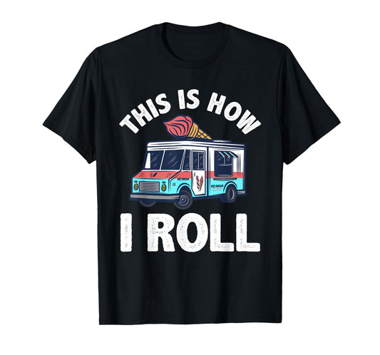 Cool Ice Cream Costume for Men Women Dessert Ice Cream Lover T-Shirt