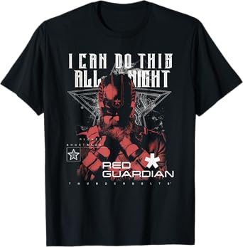 Marvel Thunderbolts I Can Do This All Night Red Guardian T-Shirt