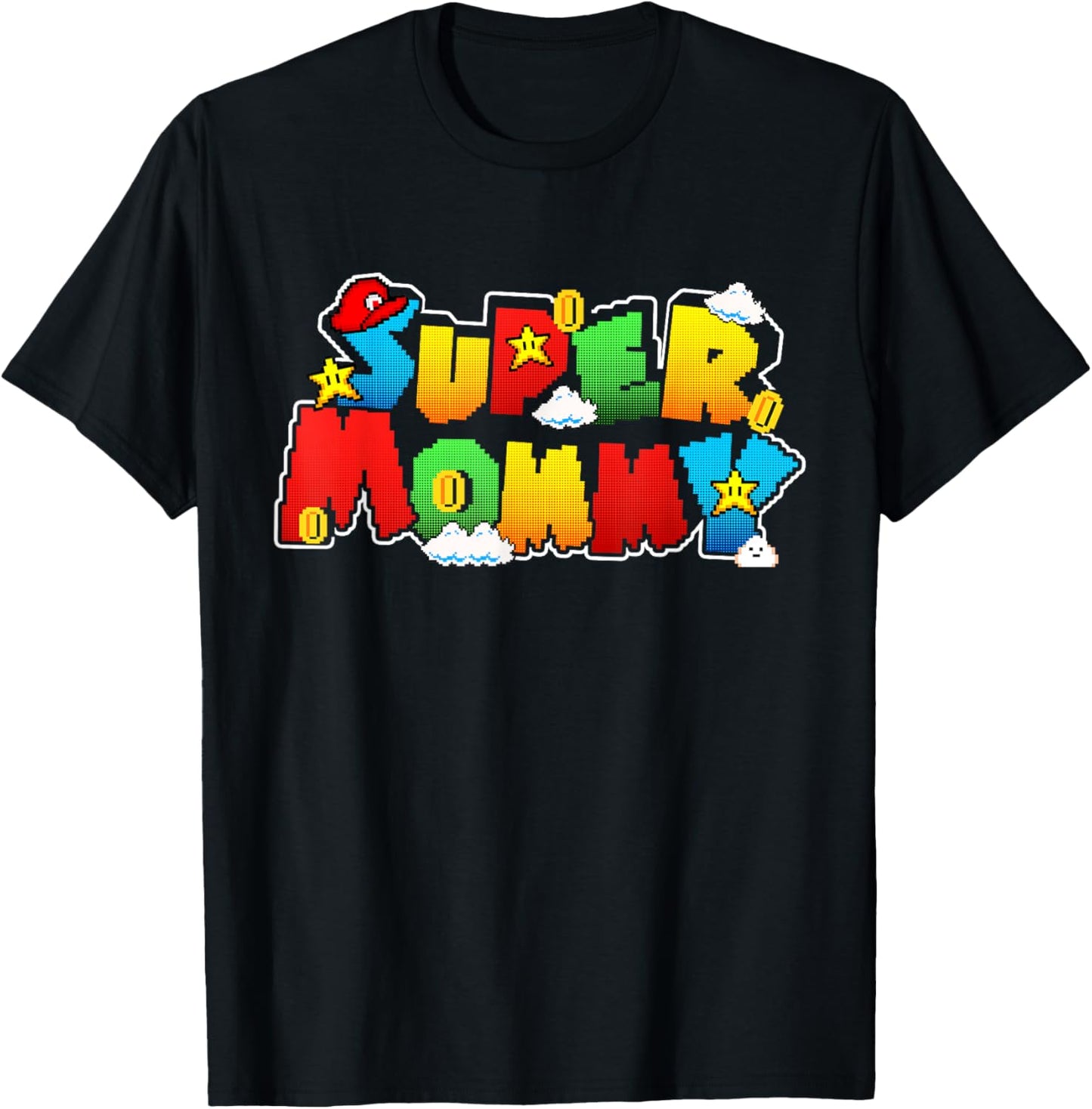Gamer Super Mommy Family Matching Game Super Mommy Superhero T-Shirt
