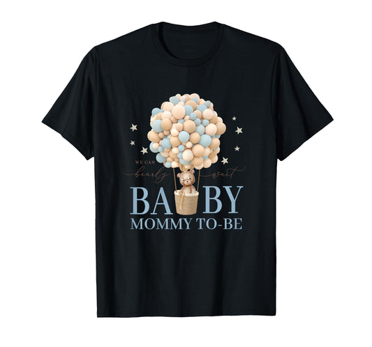 Mommy We Can Bearly Wait Baby Shower Bear Family Matching T-Shirt