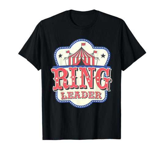 Clown Kids Circus Party Ring Leader Fun T-Shirt