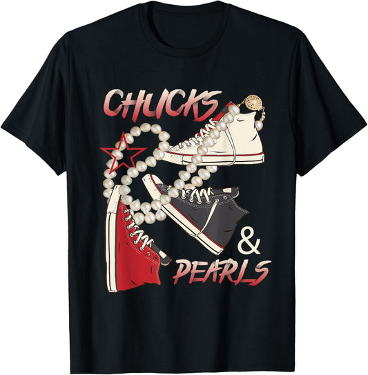 Chucks and Pearls T-Shirt