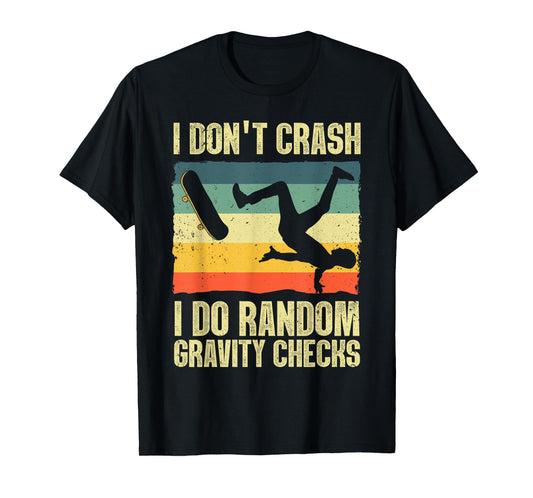 Cool Skateboard Art For Men Women Skateboarding Skate Board T-Shirt