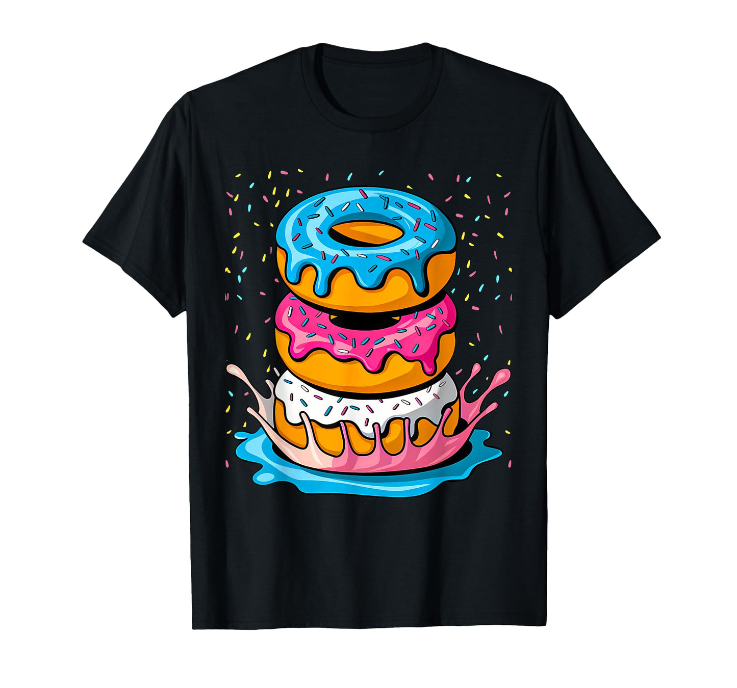 Colorful Donut I Kids Donut T-Shirt