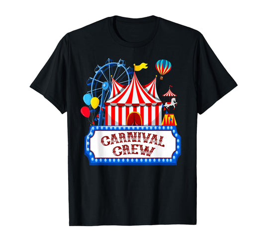 Carnival Crew for Birthday Theme Party Matching Family T-Shirt