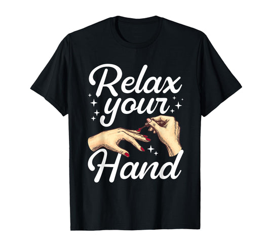 Cool Nail Tech Art for Women Girl Manicurist Nail Technician T-Shirt
