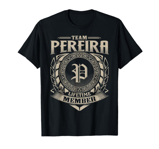 Team PEREIRA Lifetime Member Surname PEREIRA Family Vintage T-Shirt