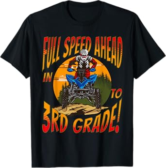 Back To School 2024 Boys Quad Happy First Day Of 3rd Grade T-Shirt