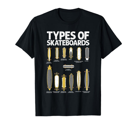 Cool Skateboard Art For Men Women Skateboarding Skateboarder T-Shirt