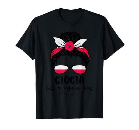 Ciocia Polish Aunt Funny Cute Great Aunt Life Poland Pride T-Shirt