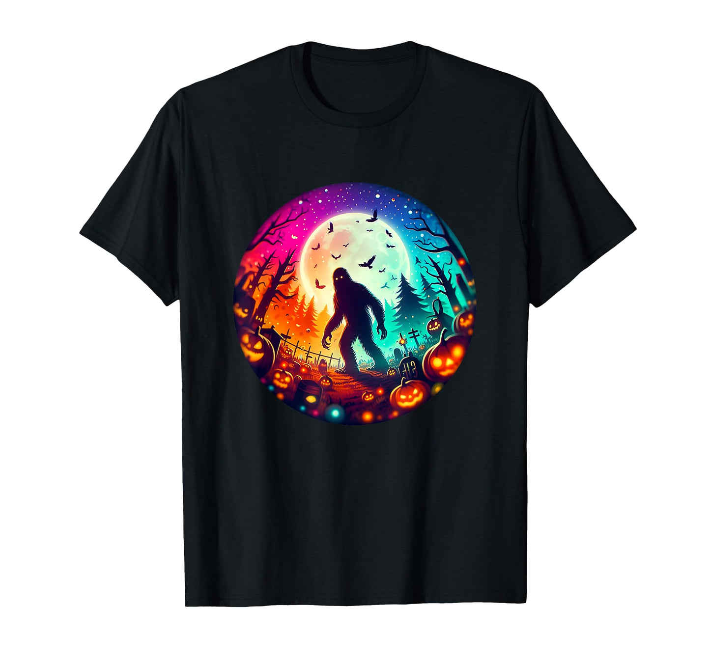 Bigfoot sasquatch Halloween Men Women Boys Kids Costume Idea T-Shirt