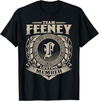 Team FEENEY Lifetime Member Funny FEENEY Family Name Vintage T-Shirt