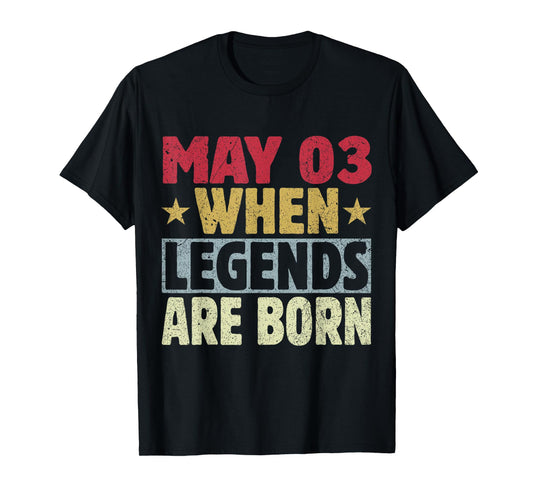 2024 3rd of May Birthday - May 3 Birthday T-Shirt