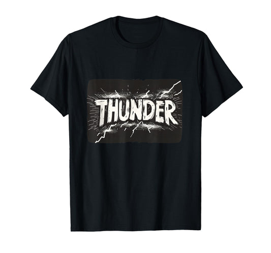 Thunder with lightning Outfit for Boys and Girls T-Shirt