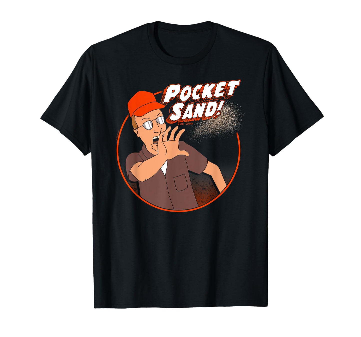 King of the Hill Dale Gribble Pocket Sand Cartoon T-Shirt