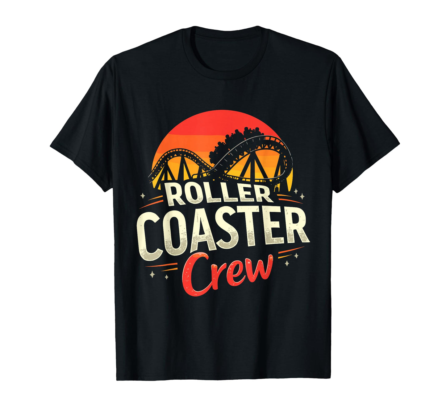 Funny Roller Coaster Crew Amusement Park Rollercoaster Kids T-Shirt
