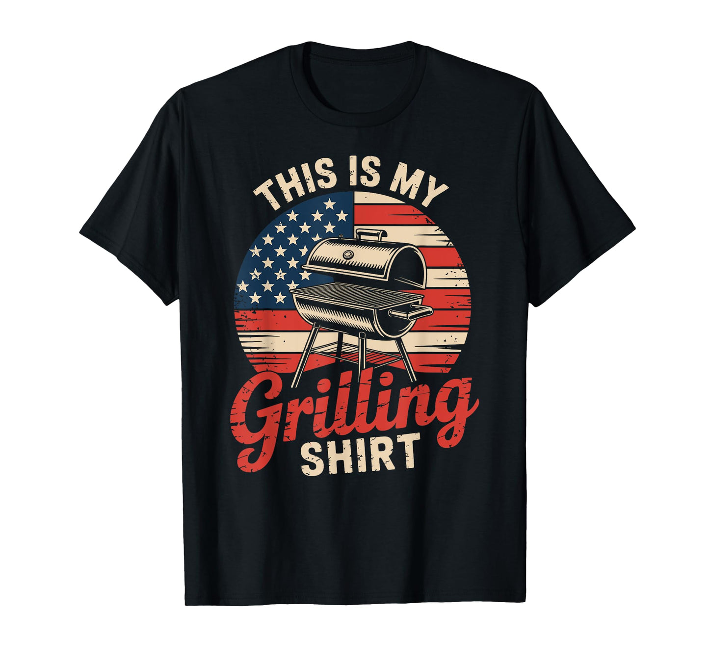 This Is My Grilling Funny BBQ T-Shirt
