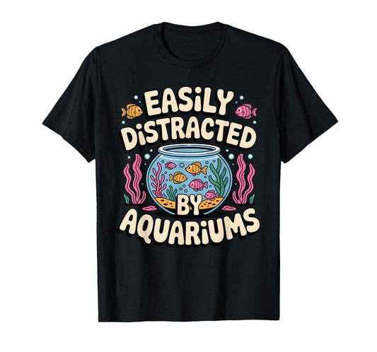 Aquarium Art for Men Women Fish Keeper Fish Tank Aquarium T-Shirt
