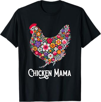 Chicken Mama Tee, Crazy Chicken Lady Tee, Mama Hen T-Shirt