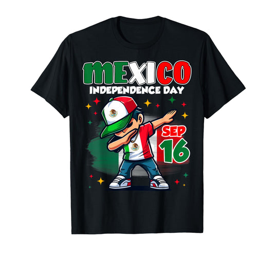 Mexico Independence Day September 16 Celebration boys T-Shirt