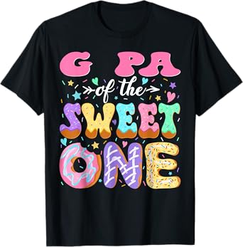 G-pa of The Sweet One First Birthday Matching Family T-Shirt