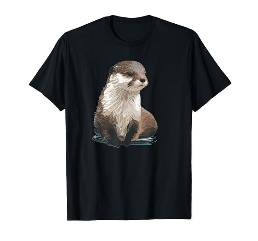 Cute Otter Face for Sea Otter Lovers T-Shirt