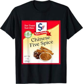 Chinese Five Spice Condiment Holiday Spice Group Costumes T-Shirt