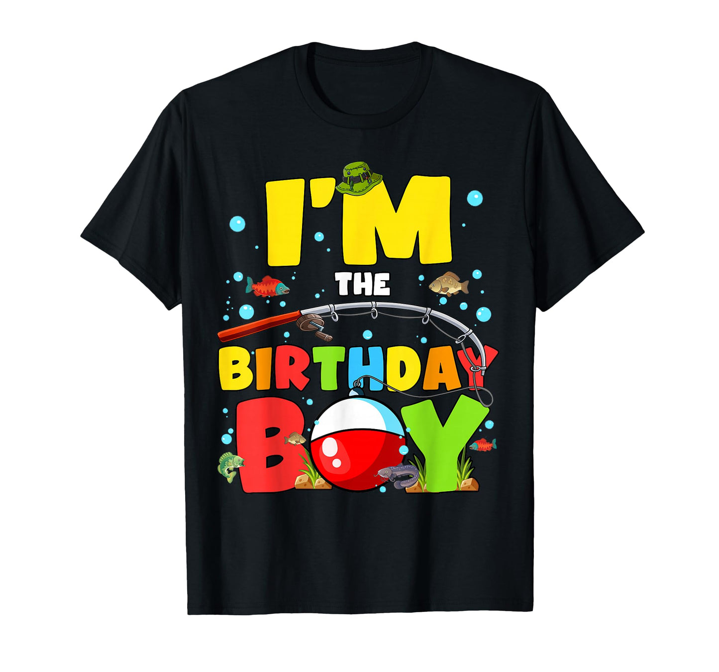 I'm The Birthday Boy Fishing O-Fish-Ally Family Matching T-Shirt