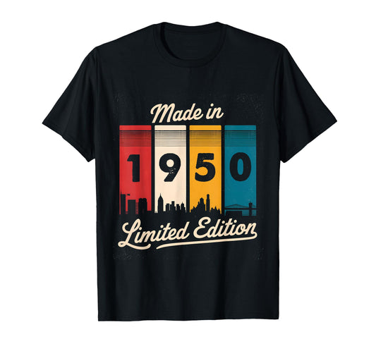 Vintage 1950s Retro Limited Edition Casual Wear Apparel T-Shirt