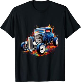 Hot Rod Rat Rod Vintage Classic Car Men T-Shirt