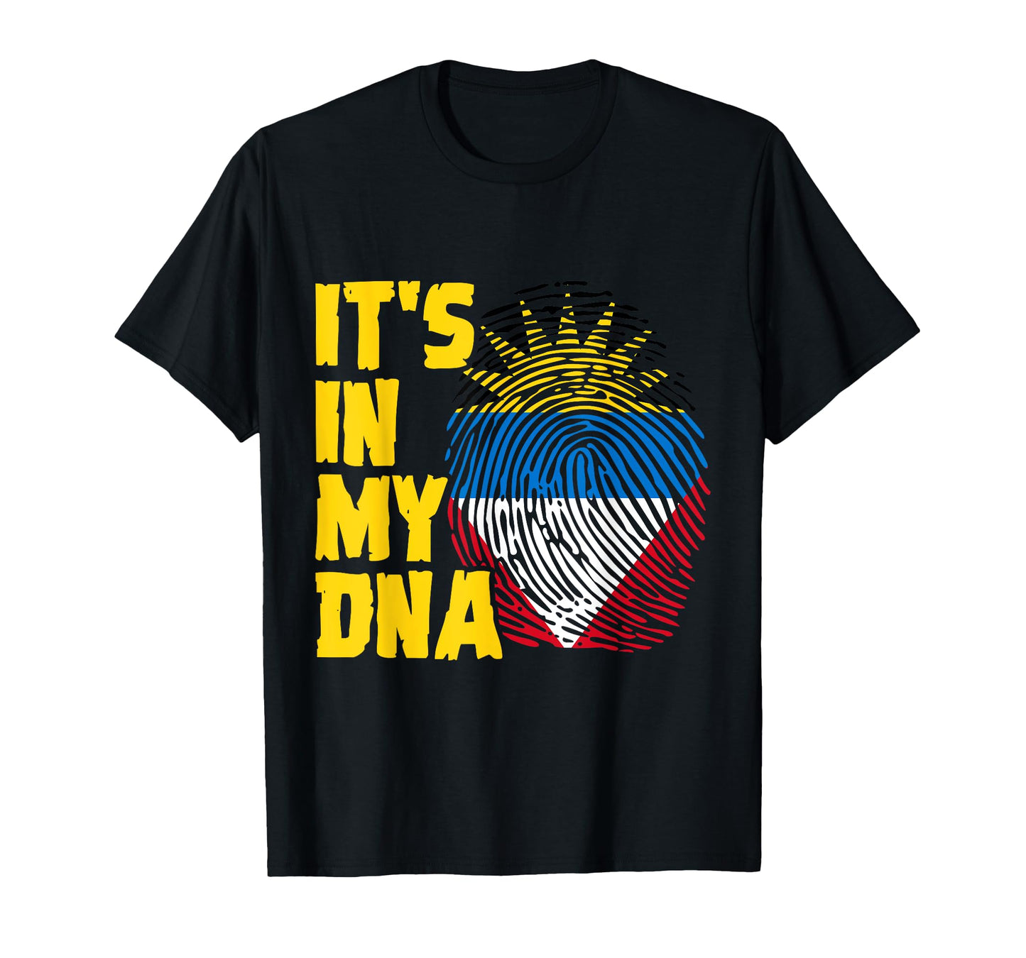 Antigua And Barbuda DNA Roots Antiguan Barbudan Flag T-Shirt