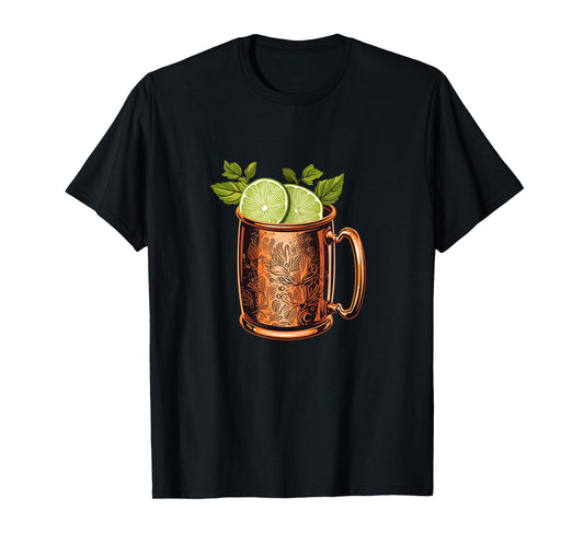 Cool Moscow Mule Cocktail Costume for Man and Woman T-Shirt