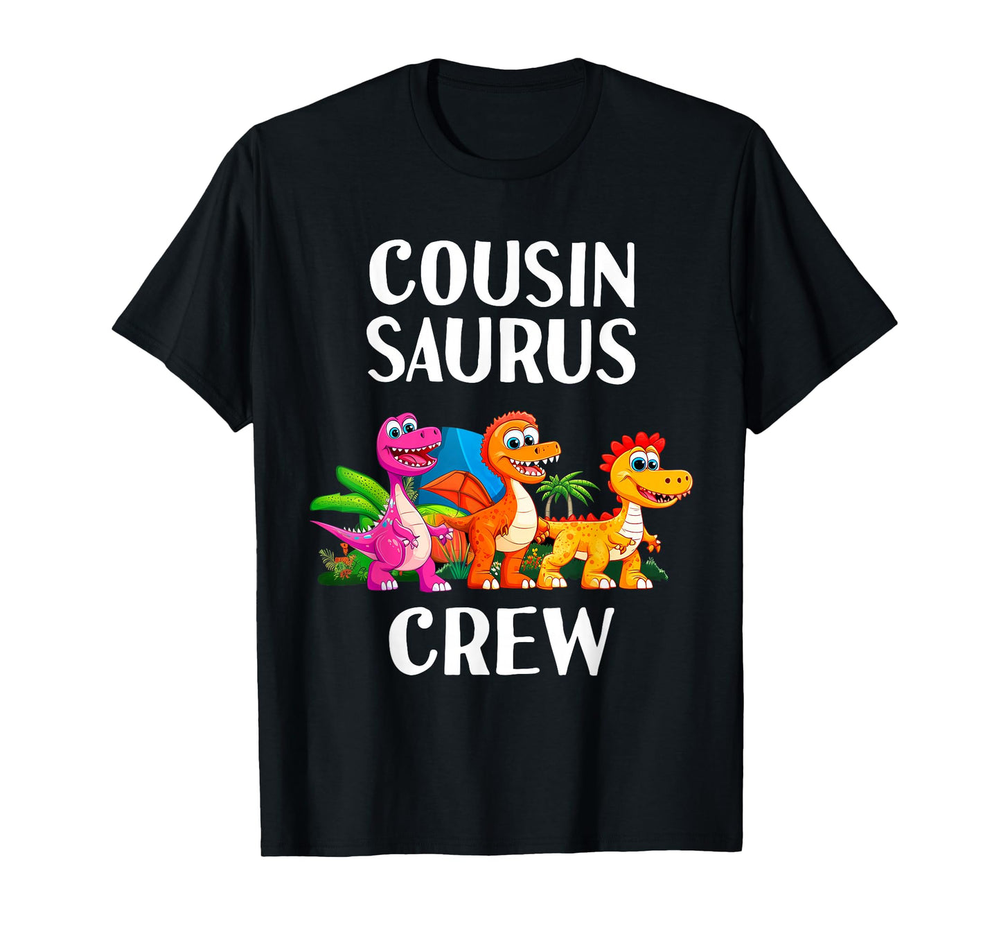 Cousin Crew Saurus Dinosaur Matching Toddlers Kids Dino T-Shirt