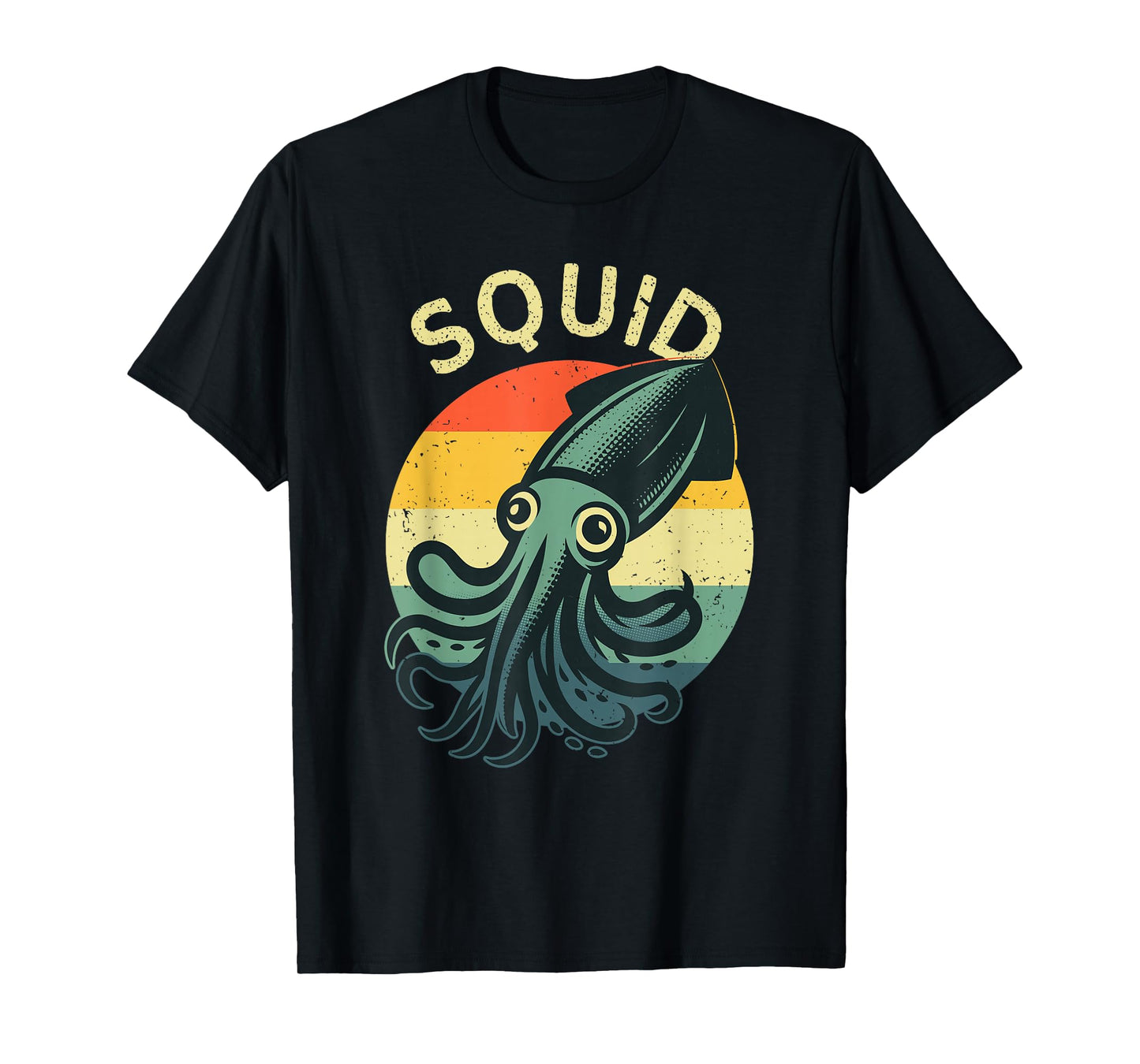 Squid Costume for Men Women Kids Adults Octopus Squid Lovers T-Shirt
