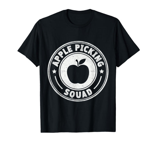 Apple Picking Crew Fall Apple Orchard Women Harvest Season T-Shirt