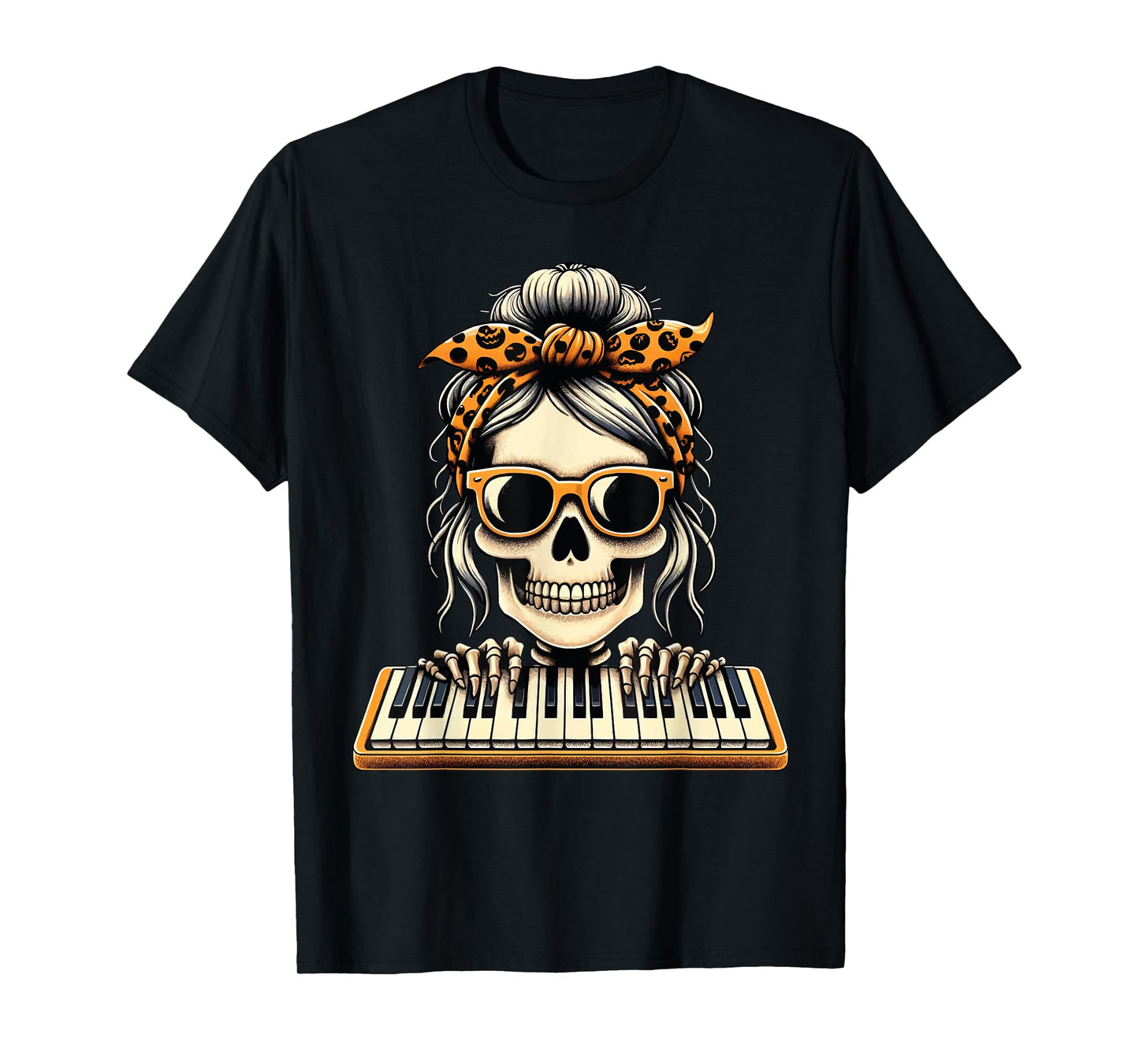Electronic Organ Keyboard Halloween Costume Musician T-Shirt