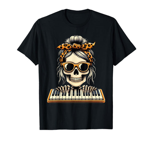 Electronic Organ Keyboard Halloween Costume Musician T-Shirt