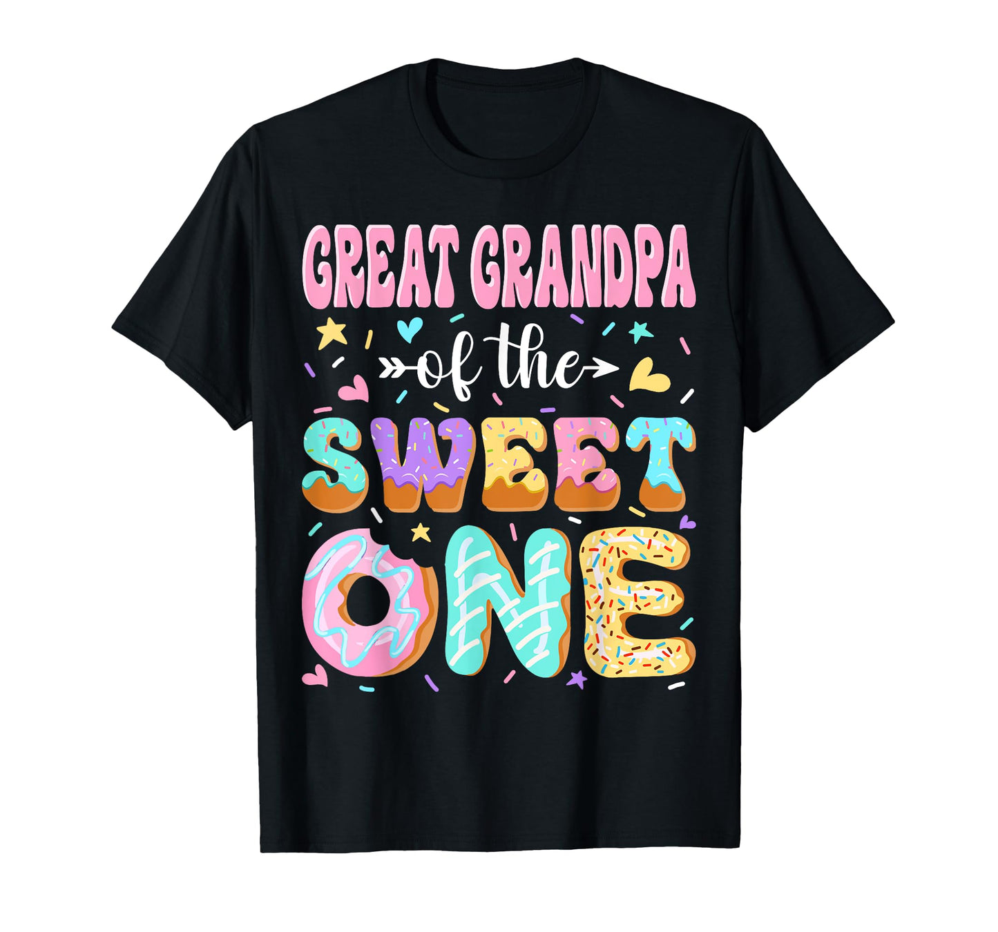 Great Grandpa of The Sweet One First Birthday Family T-Shirt