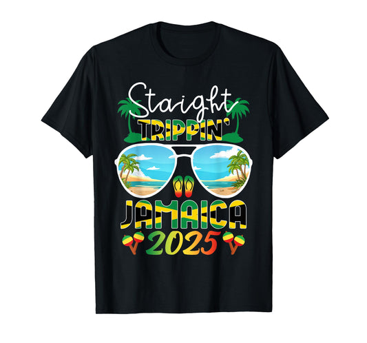 Jamaica Reunion Family Friends Trip 2025 Birthday Squad T-Shirt